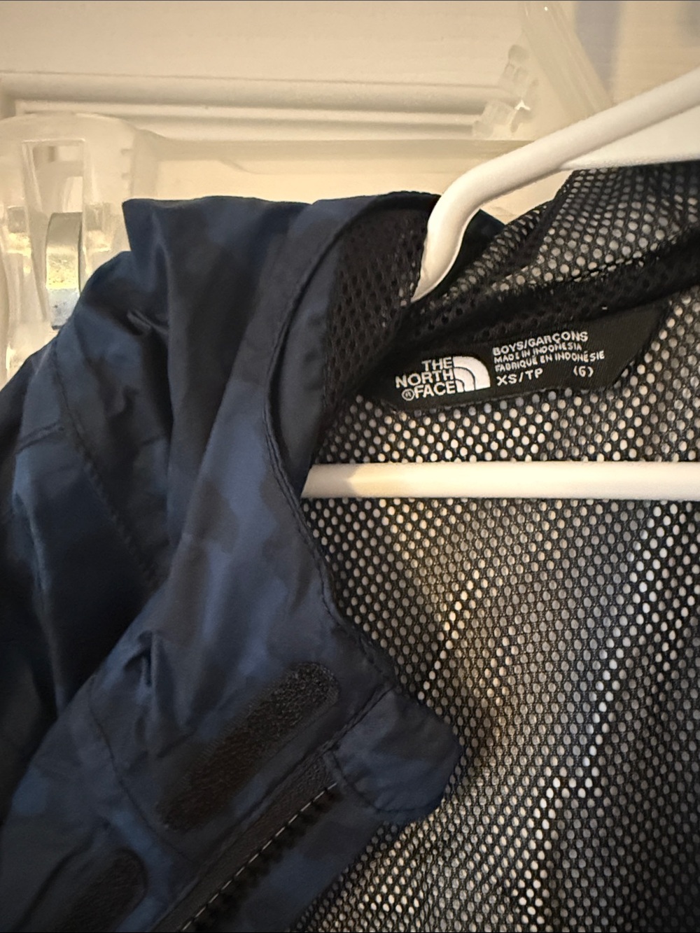 The North Face Navy Windbreaker Jacket